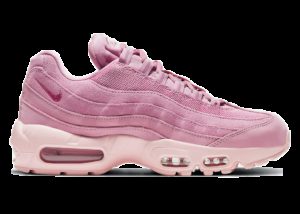 Nike  Air Max 95 Pink Suede (W) Fireberry/Fireberry-Elemental Pink (DD5398-615)
