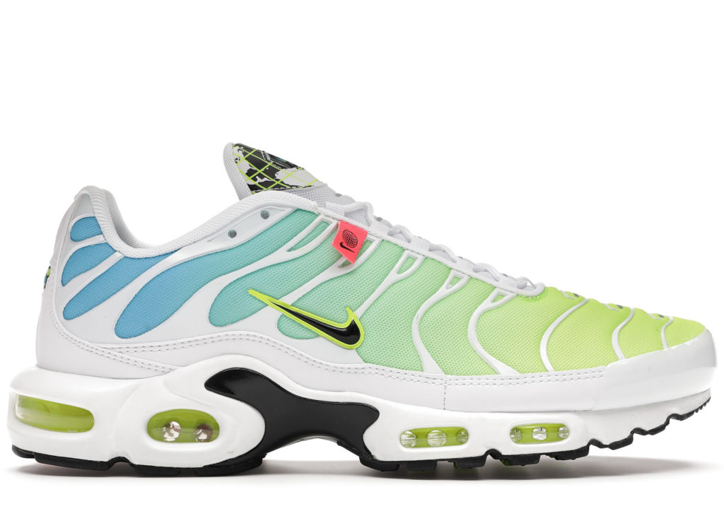 Nike Air Max Plus Worldwide White/White-Blue Fury-Black-Volt (CK7291-100)