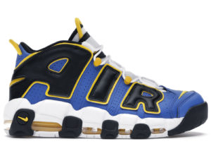 Nike  Air More Uptempo Peace, Love & Basketball Game Royal/Black-White-Speed Yellow (DC1399-400)