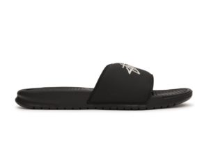 Nike Benassi Stussy Black Black/Black/White (DC5239-001)