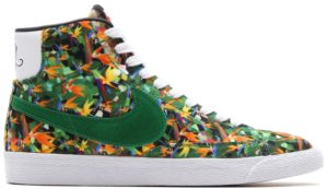 Nike  Blazer Mid Floral Pack Los Angeles Multi-Color/Pine Green-White (638322-900)