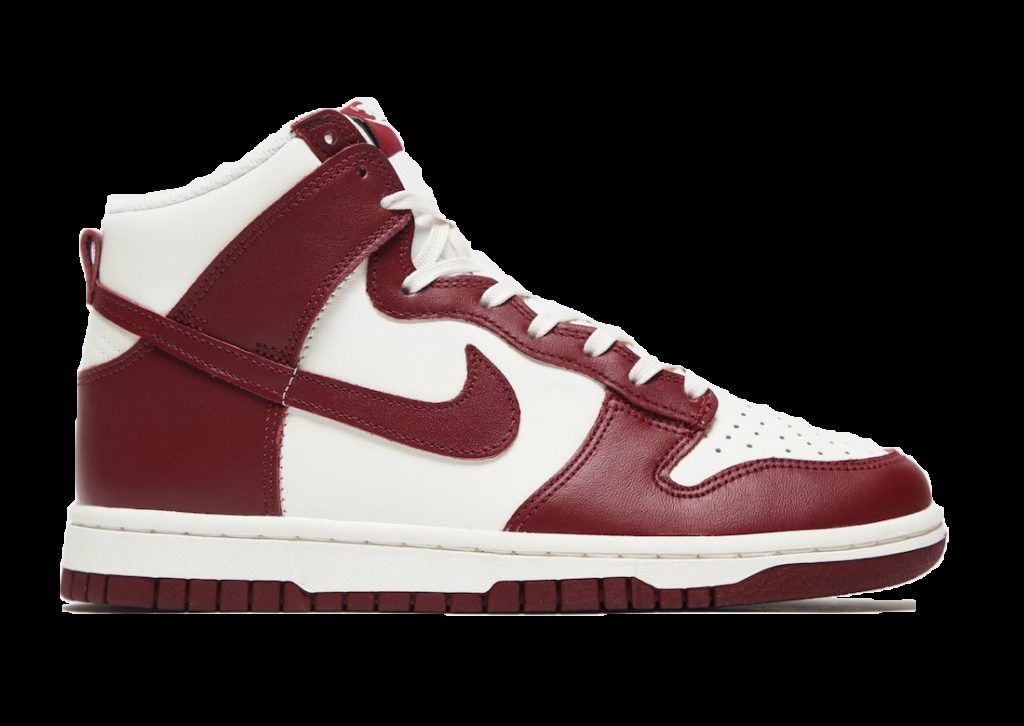 Nike Dunk High Sail Team Red (W) Sail/Team Red-Pale Ivory (DD1869-101)
