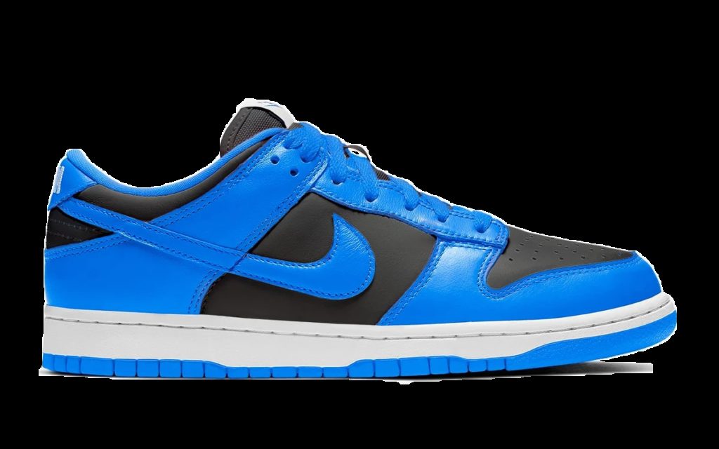 Nike Dunk Low Retro Black Hyper Cobalt (2021) Black/White/Hyper Cobalt (DD1391-001)