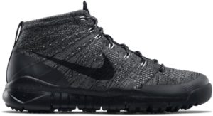 Nike  Flyknit Trainer Chukka FSB Black Dark Grey  (625009-003)
