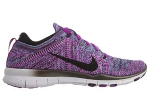 Nike  Free Tr Flyknit Vivid Purple Black-Fuchsia Glow-Light Volt (W) Vivid Purple/Black-Fuchsia Glow-Light Volt (718785-501)