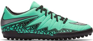 Nike  Hypervenom Phelon II TF Green Glow Green Glow/Metallic Silver-Hyper Orange (749899-308)