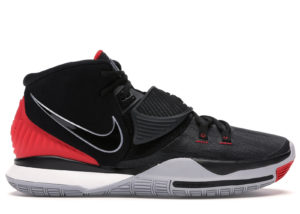 Nike  Kyrie 6 Bred Black/Black-University Red-White (BQ4630-002/BQ4631-002)
