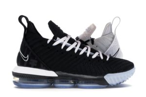 Nike  LeBron 16 Equality Home (2019) Black/White (BQ5969-100/BQ5970-100)
