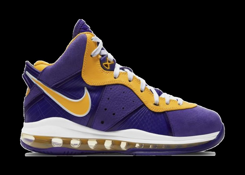 Nike Lebron 8 Lakers (GS) Purple/Yellow (CT5115-500)
