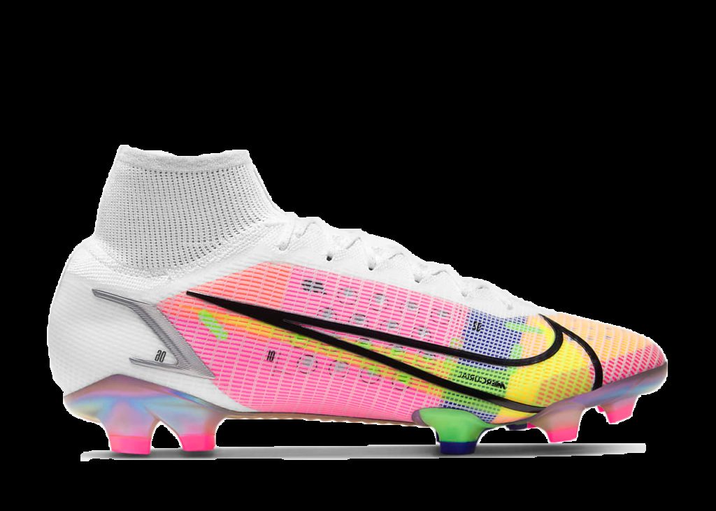 Nike Mercurial Superfly 8 FG White Multicolor White/Dark Raisin/Rage Green (CV0958-105)