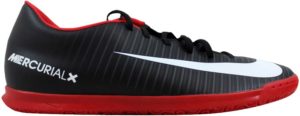 Nike  MercurialX Vortex IC Black Black/White-Dark Grey (831970-002)