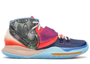 Nike  Kyrie 6 Preheat Collection Heal The World Midnight Navy/Black-Marine-Noir (CN9839-403/CQ7634-403)