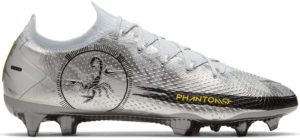 Nike Phantom Scorpion Elite FG Secret Tournament Pure Platinum/Black-Speed Yellow-Metallic Silver (CT2156-001)