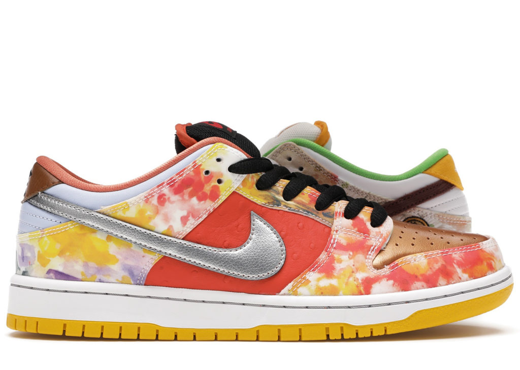 Nike SB Dunk Low Street Hawker (2021) Metallic Copper/Light Silver-Pueblo Brown-Metallic Silver (CV1628-800)