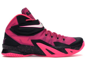Nike Zoom LeBron Soldier 8 Think Pink Pinkfire II/White-Black-Hyper Pink (653641-610)
