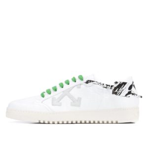 Off-White  Croco White Green White/Green (OMIA042E20LEA0020100)