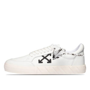 Off-White  Low Vulc White Iridescent White/Black (OMIA085E20LEA0010181)