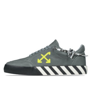 Off-White Low Vulc Grey Green Fluo AW20 Grey/Green (OMIA085F20LEA0040970)