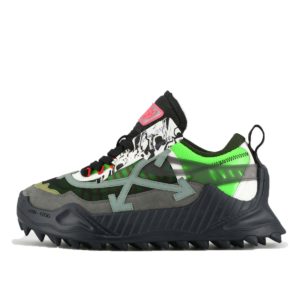 Off-White  Odsy-1000 Green Green/White/Black (OMIA139F20FAB0011155)