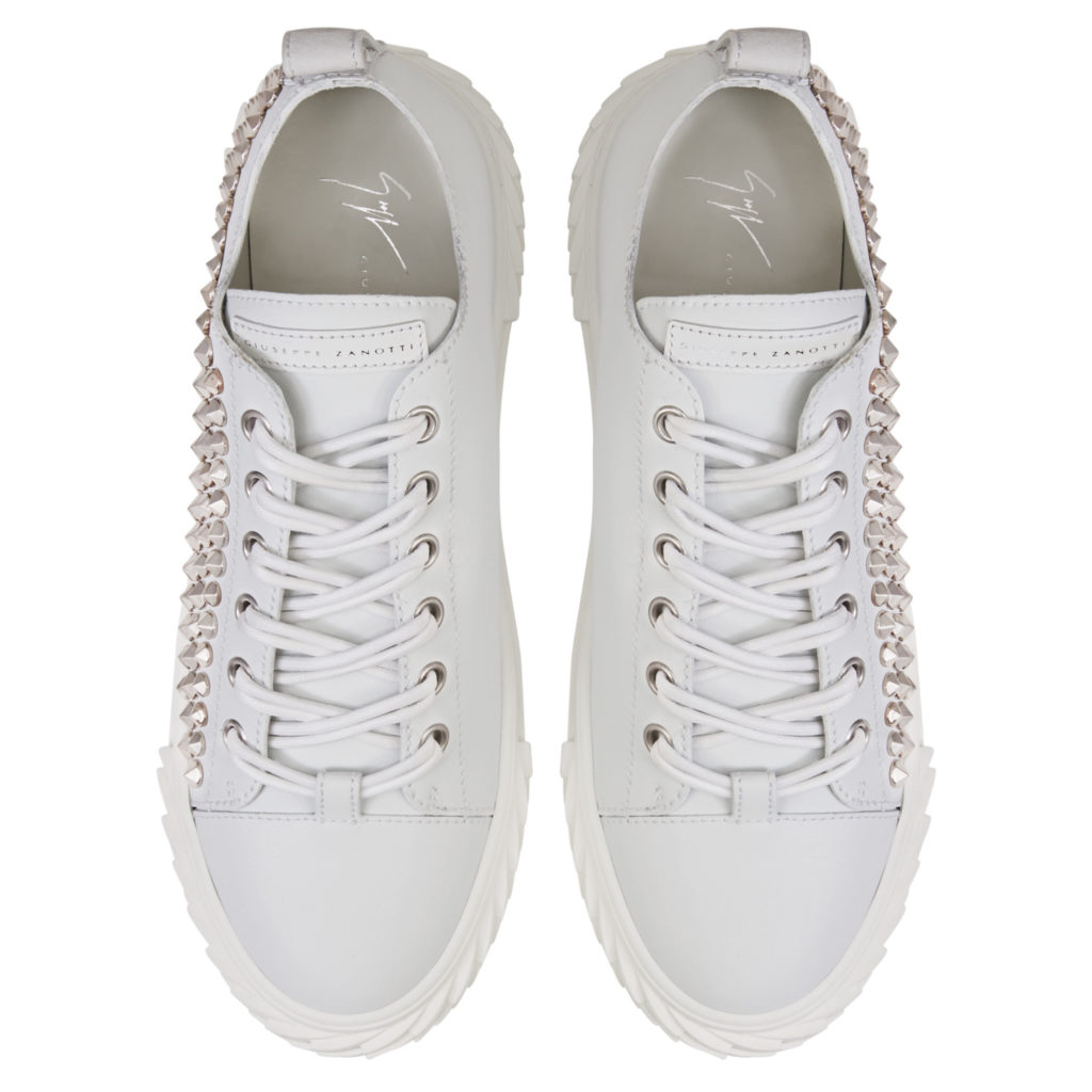 Giuseppe Zanotti BLABBER Low Top Sneakers White (22960) (4)