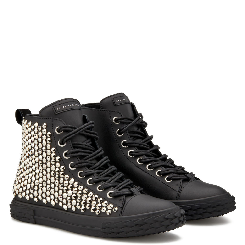 Giuseppe Zanotti BLABBER Mid Top Black (22983)