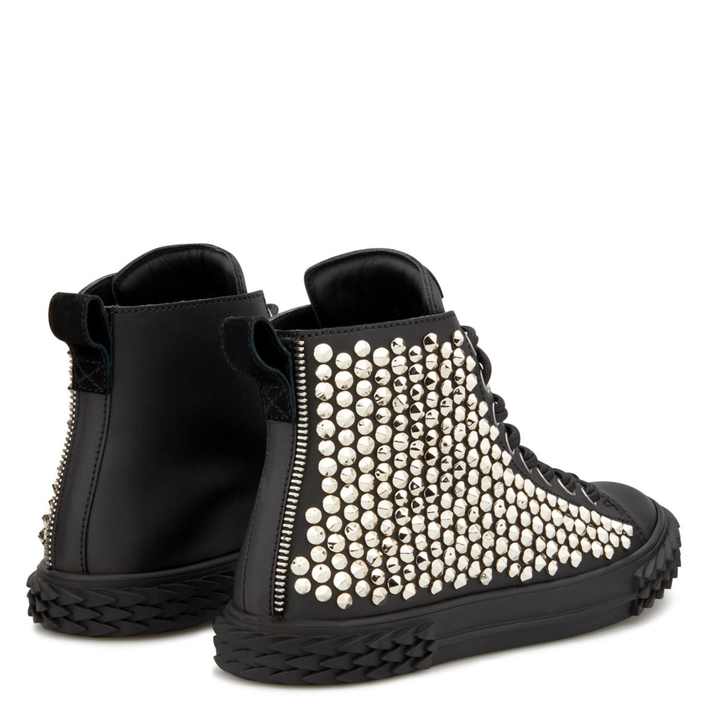 Giuseppe Zanotti BLABBER Mid Top Black (22983) (3)