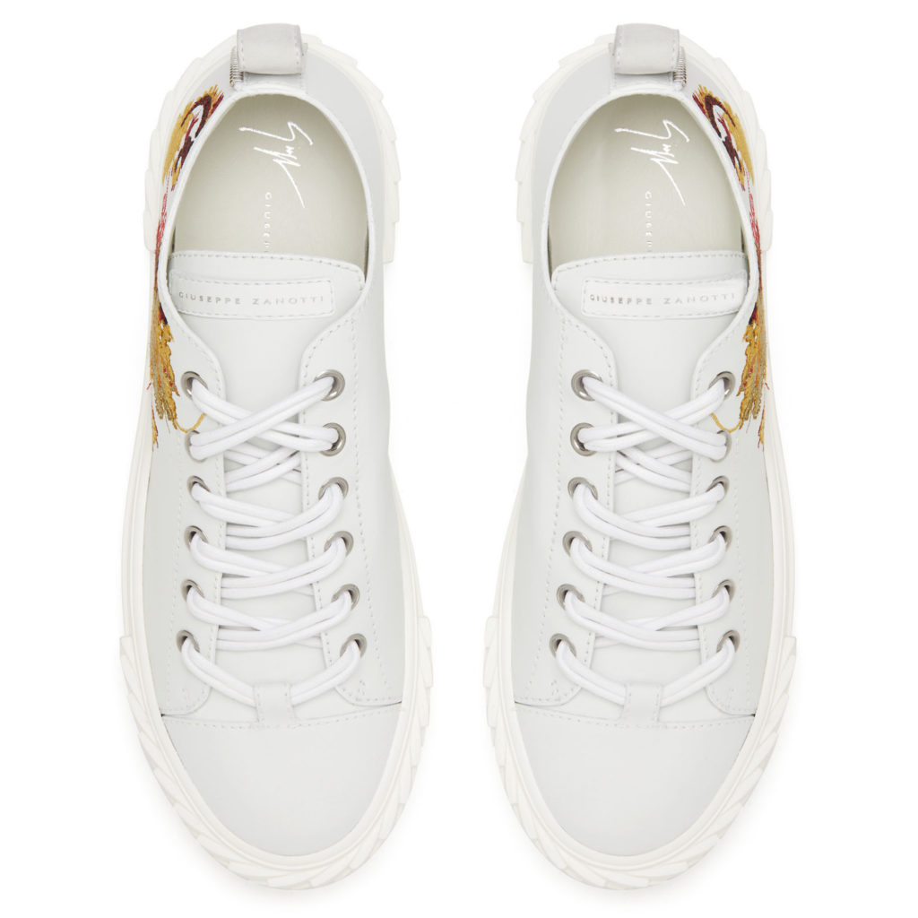 Giuseppe Zanotti BLABBER Low Top White (23017) (4)