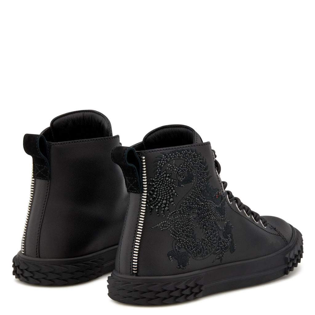 Giuseppe Zanotti BLABBER Mid Top Black (23065) (3)