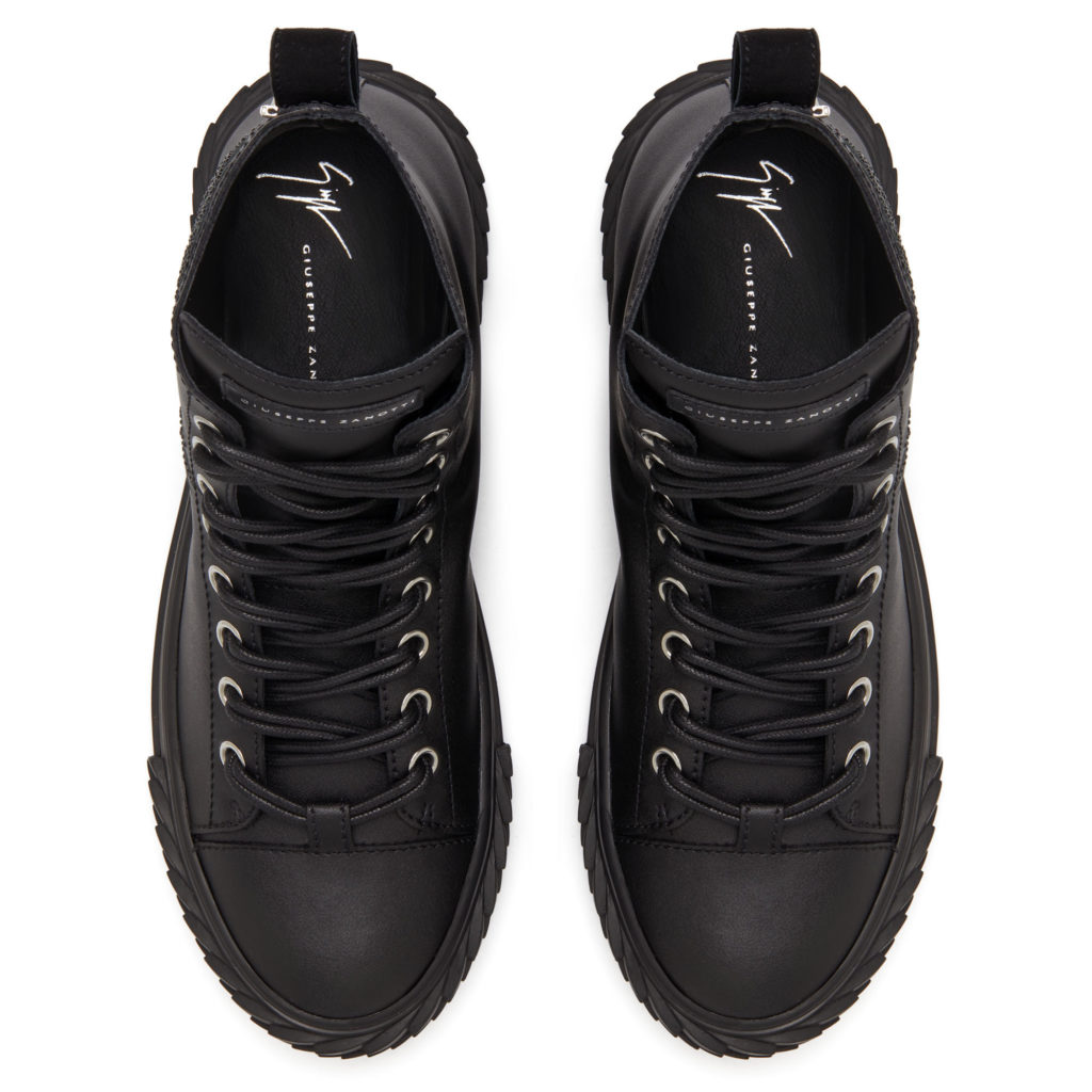 Giuseppe Zanotti BLABBER Mid Top Black (23057) (4)