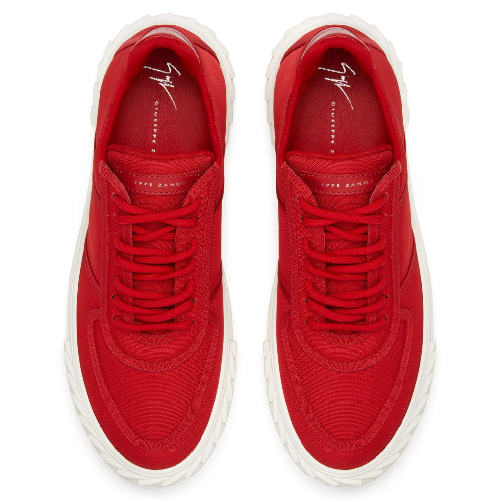 Giuseppe Zanotti BLABBER Low Top Red (23170) (4)