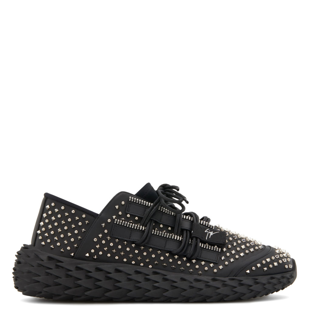 Giuseppe Zanotti URCHIN Low Top Sneakers Black (23256) (2)