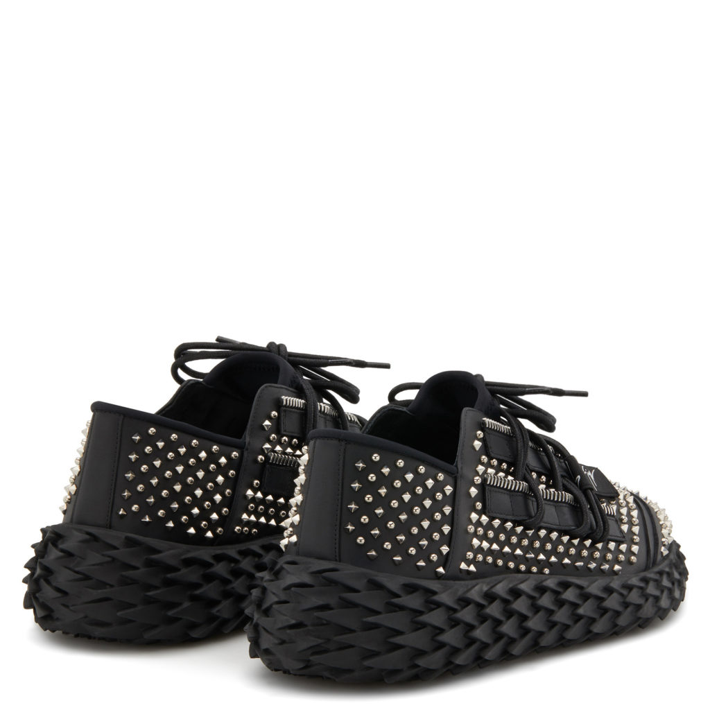 Giuseppe Zanotti URCHIN Low Top Sneakers Black (23247) (3)