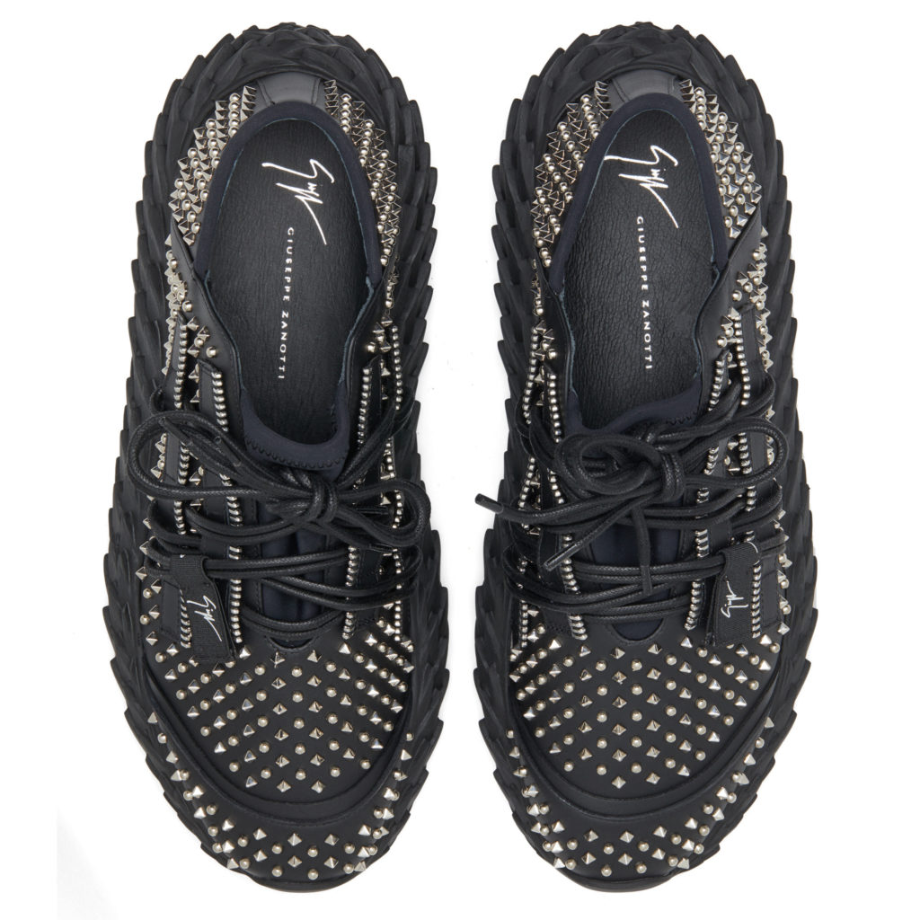 Giuseppe Zanotti URCHIN Low Top Sneakers Black (23247) (4)