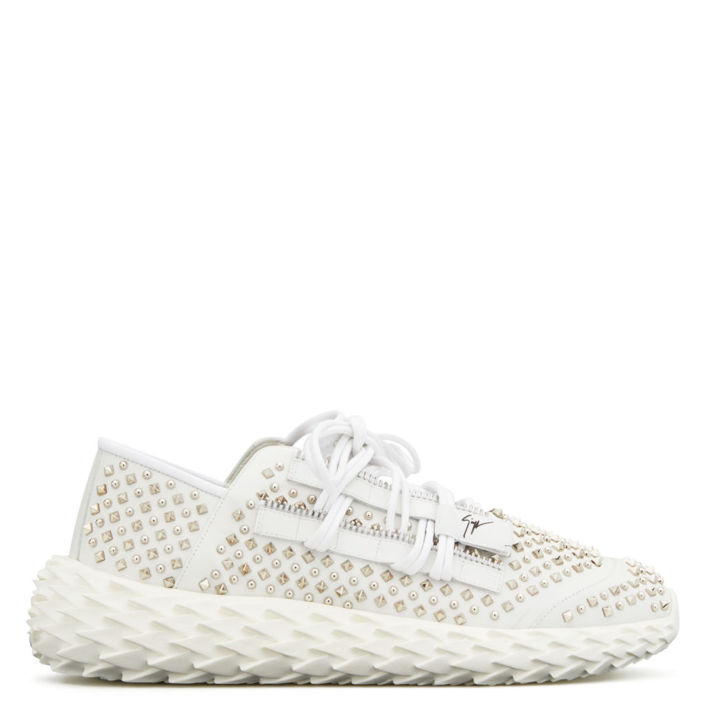 Giuseppe Zanotti URCHIN Low Top Sneakers White (19118) (2)