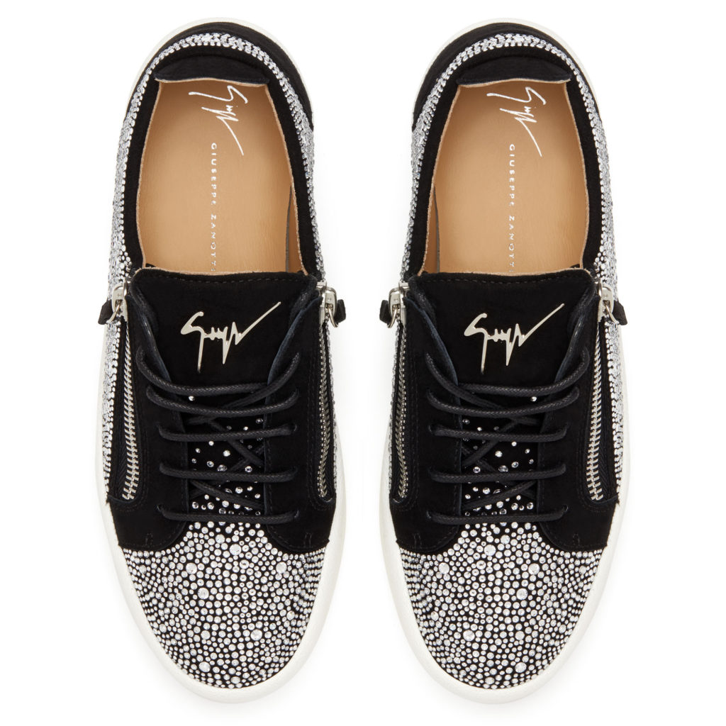 Giuseppe Zanotti FRANKIE Low Top Sneakers Black (23407) (4)