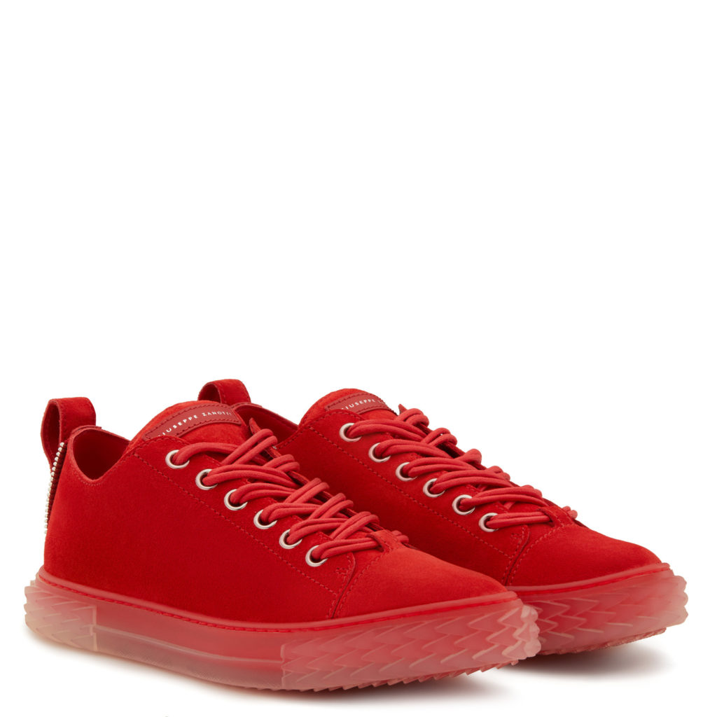 Giuseppe Zanotti BLABBER JELLYFISH Low Top Red (23504)