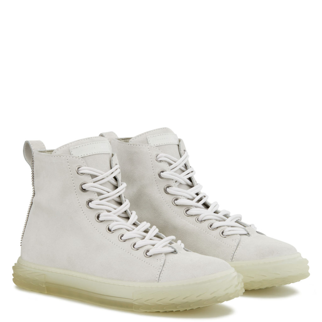 Giuseppe Zanotti BLABBER JELLYFISH Mid Top White (23542)