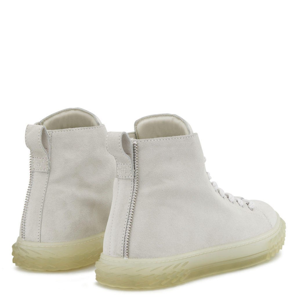 Giuseppe Zanotti BLABBER JELLYFISH Mid Top Sneakers White (23548) (3)