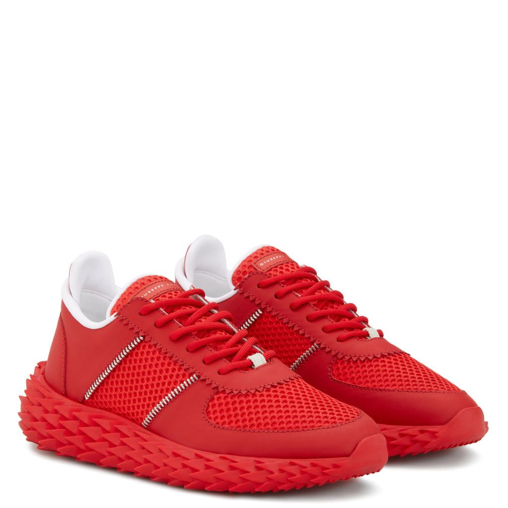 Giuseppe Zanotti URCHIN Low Top Red (23559)