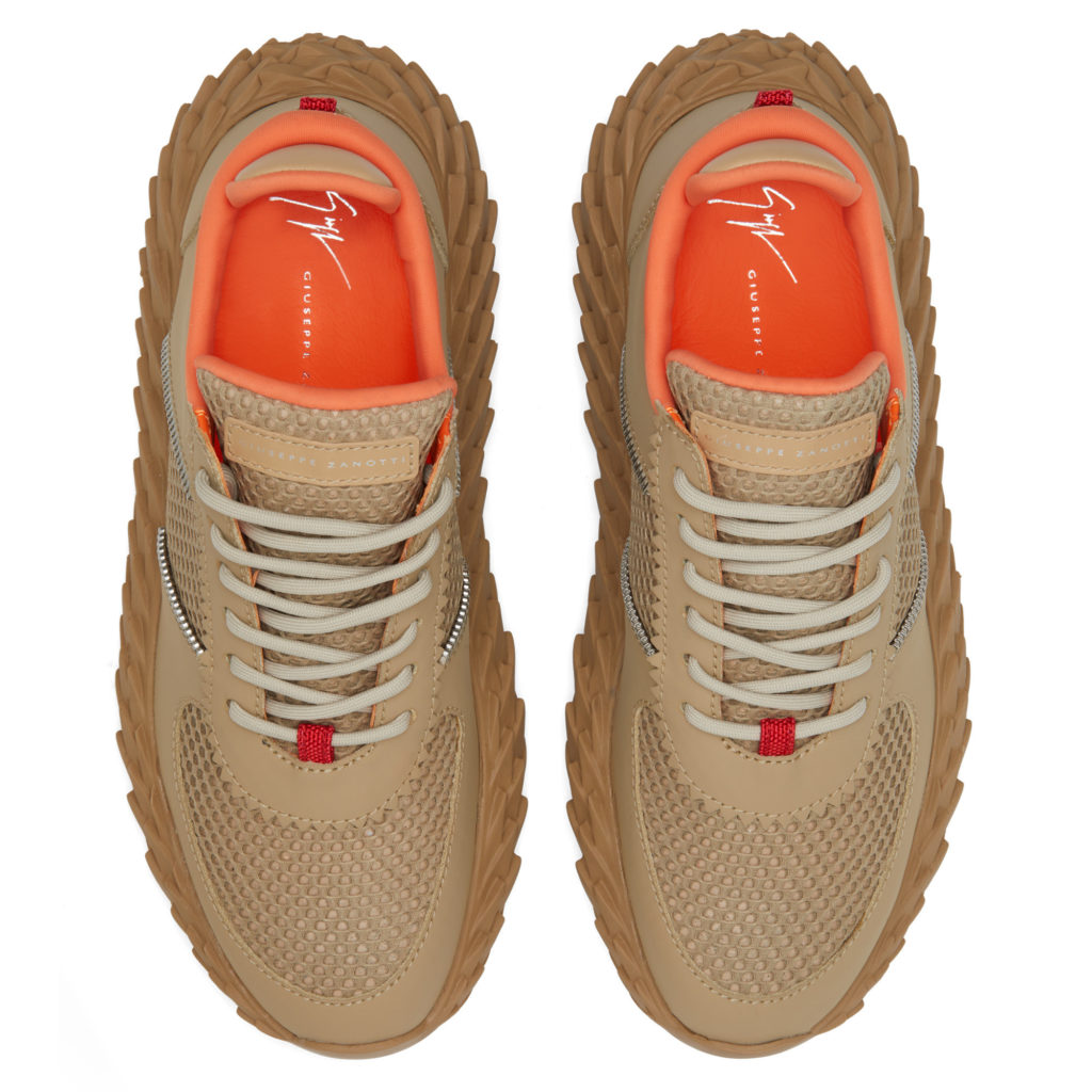 Giuseppe Zanotti URCHIN Low Top Sneakers Beige (23616) (4)