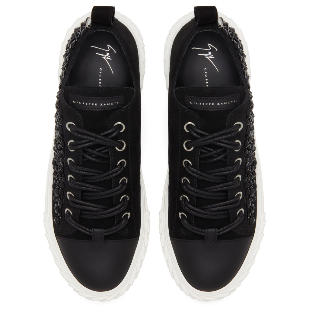 Giuseppe Zanotti BLABBER Low Top Sneakers Black (23702) (4)