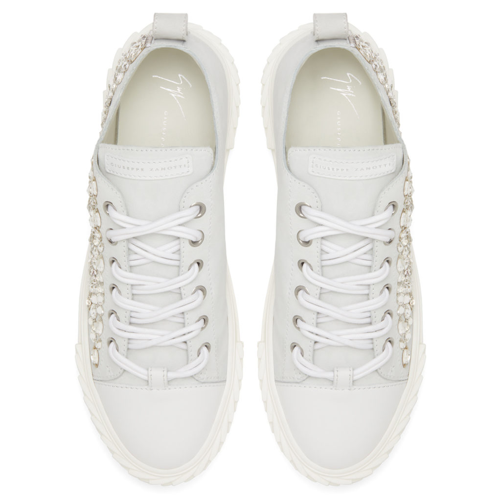 Giuseppe Zanotti BLABBER Low Top Sneakers White (23726) (4)