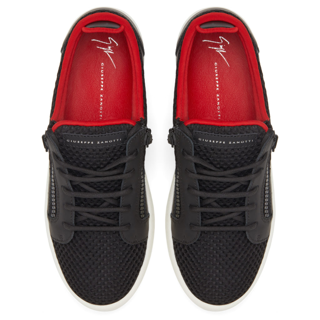 Giuseppe Zanotti FRANKIE Low Top Black (23736) (4)