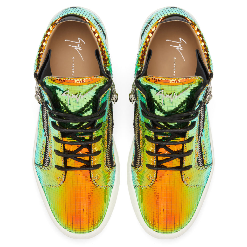 Giuseppe Zanotti KRISS Mid Top Sneakers Multicolor (23844) (4)