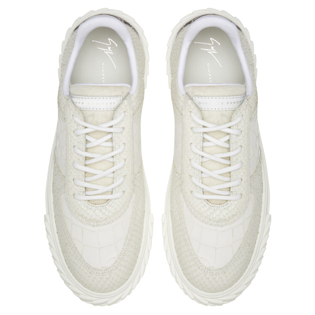Giuseppe Zanotti BLABBER Low Top Sneakers White (17670) (4)