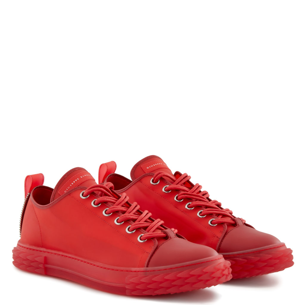 Giuseppe Zanotti BLABBER JELLYFISH Low Top Red (17724)