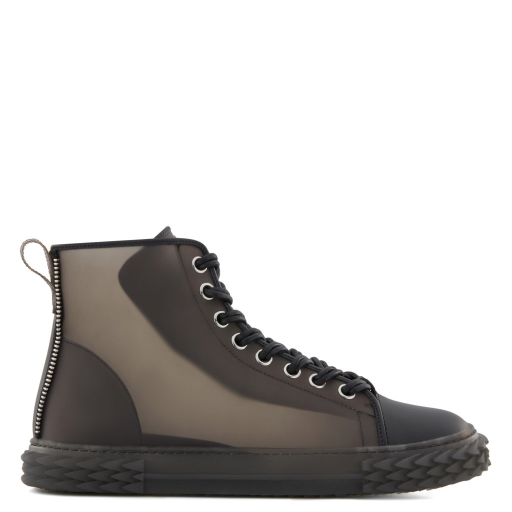 Giuseppe Zanotti BLABBER JELLYFISH High Top Sneakers Black (17754) (2)