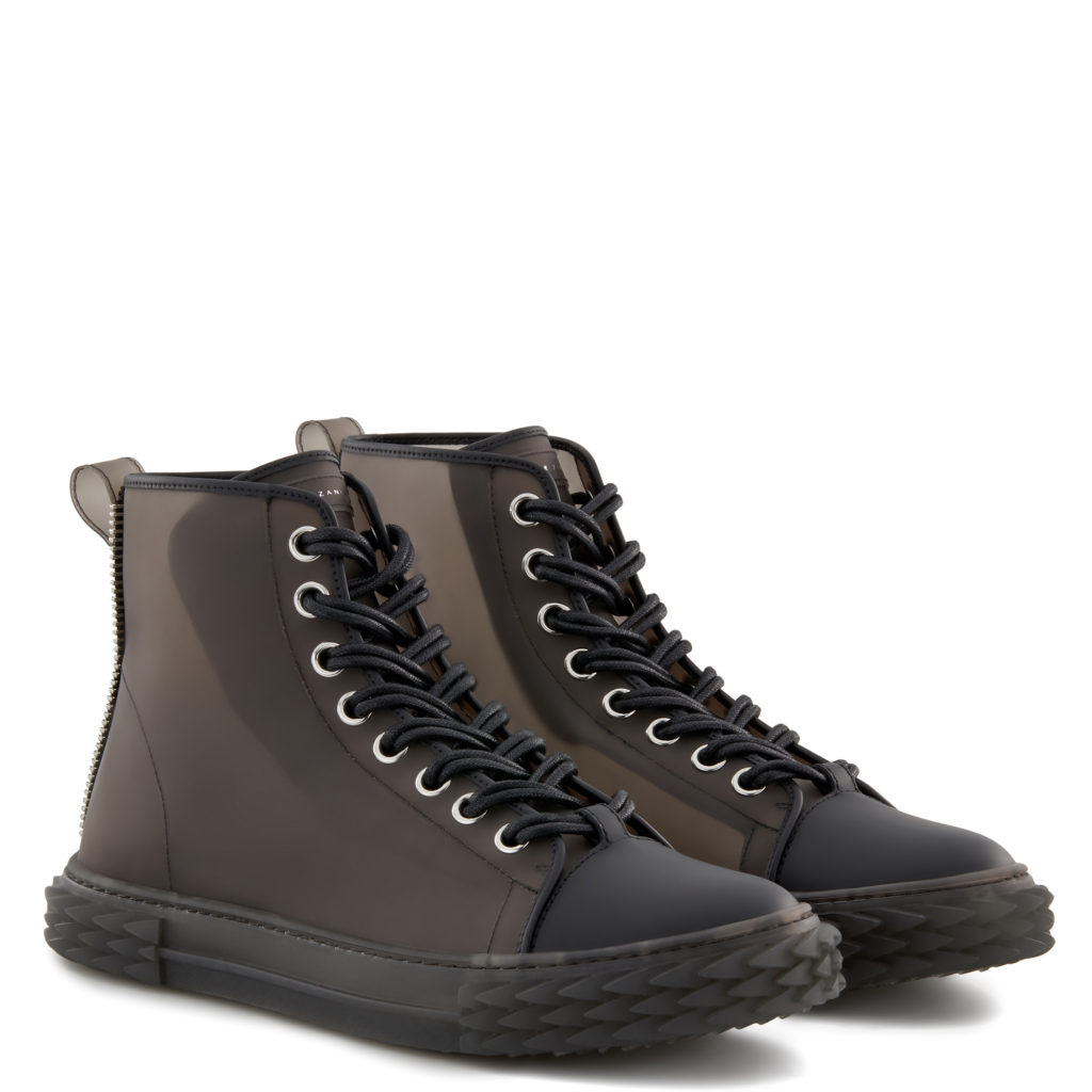 Giuseppe Zanotti BLABBER JELLYFISH High Top Black (17751)