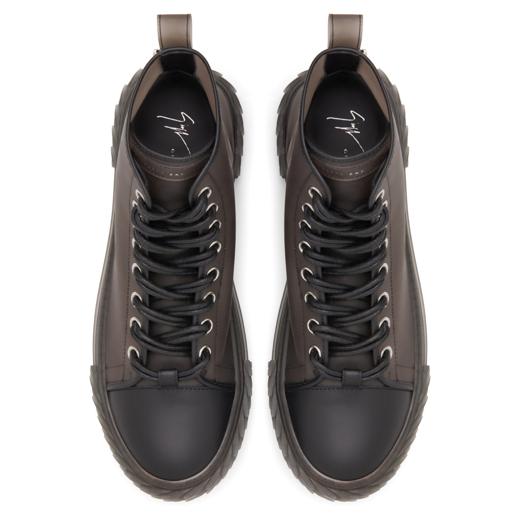 Giuseppe Zanotti BLABBER JELLYFISH High Top Sneakers Black (17753) (4)