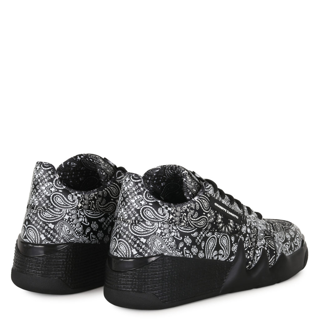 Giuseppe Zanotti TALON Low Top Sneakers Black (82670) (3)